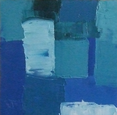 triple acqua two by hettymoon - entire hanging triptych �199